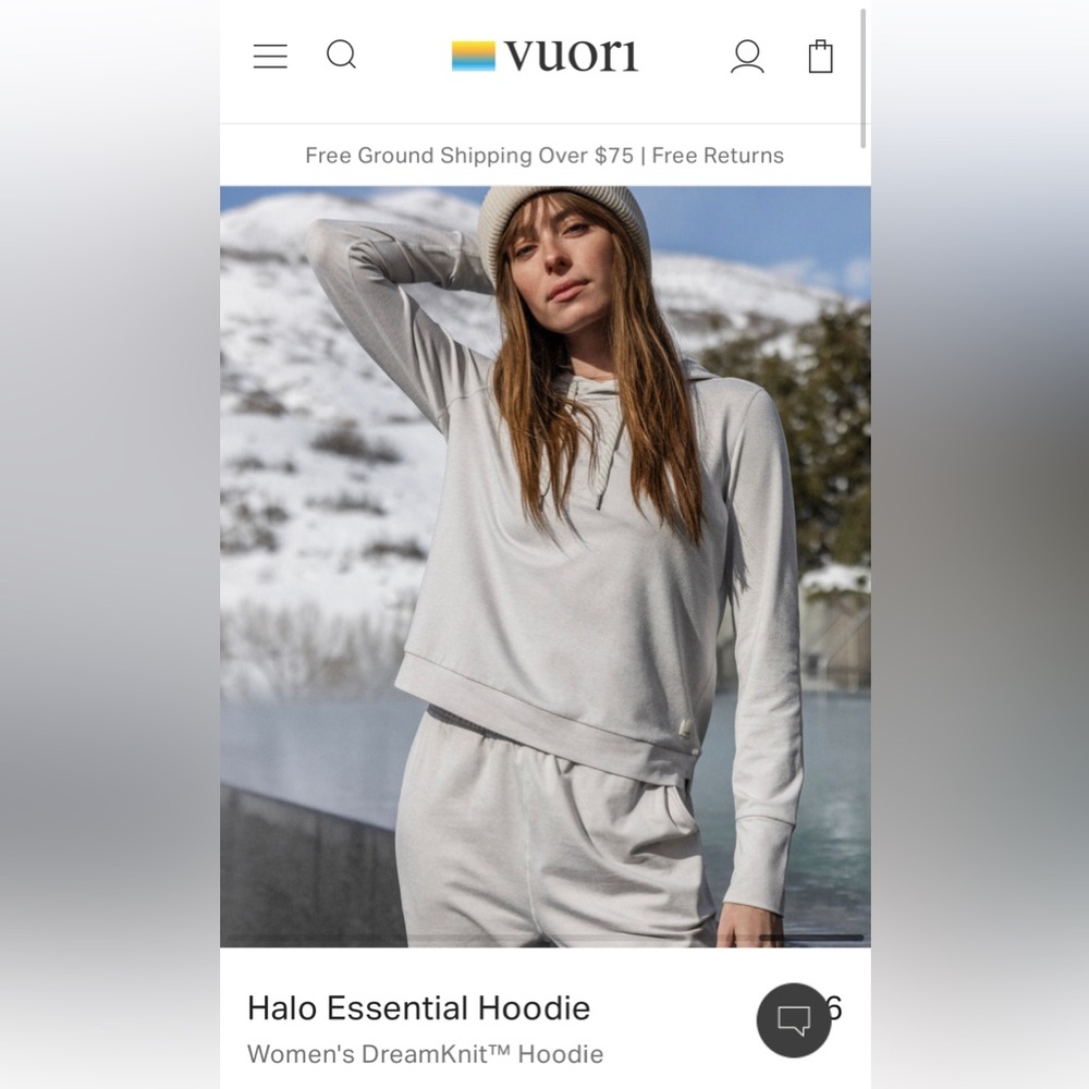 Vuori Halo Essential Hoodie